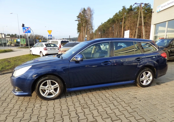 Subaru Legacy cena 33900 przebieg: 153868, rok produkcji 2010 z Glinojeck małe 742